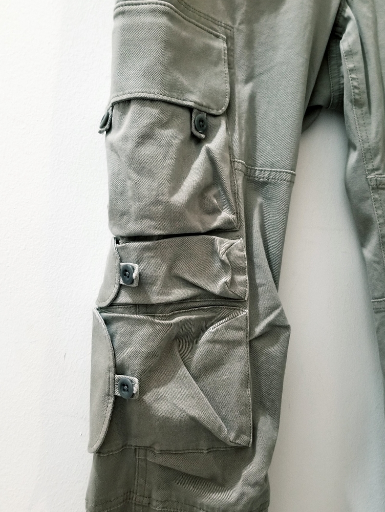 Ralph Lauren Utility Cargo Pant Khaki Sz 10-12 Fall Aesthetic MilitaryVibe - Picture 11 of 16